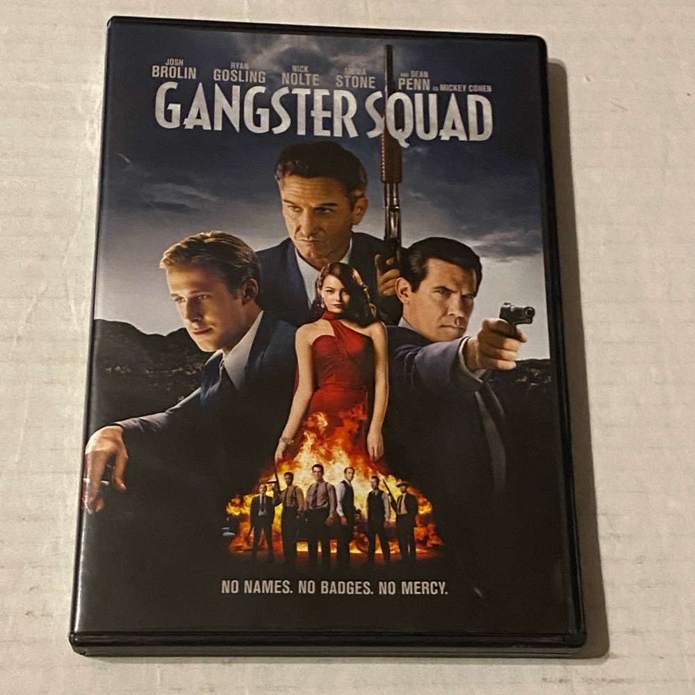 Gangster Squad DVD 2013 thriller movie